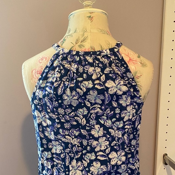 Vineyard Vines Girls' Hibiscus Floral dress - Picture 8 of 11